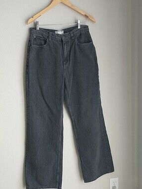 We The Free  Black  Baggy  Denim Jeans